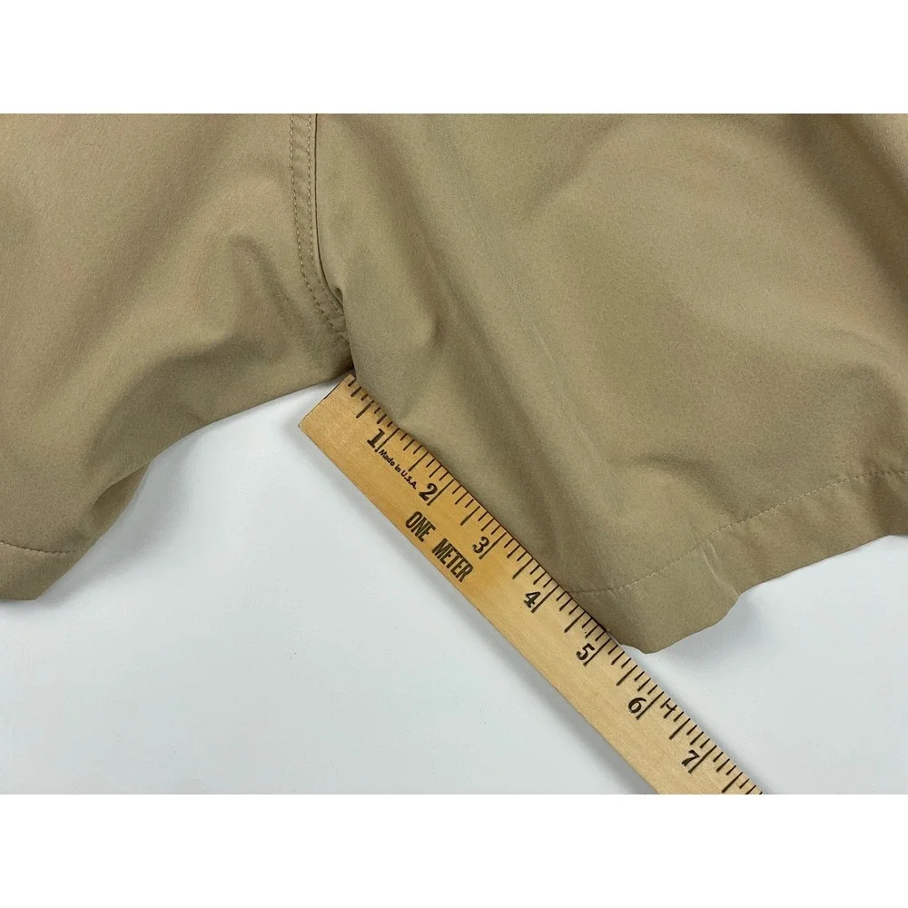 The North Face Mens Horizon Hiking Shorts Tan Khaki Size 36 Nylon Outdoor 6in